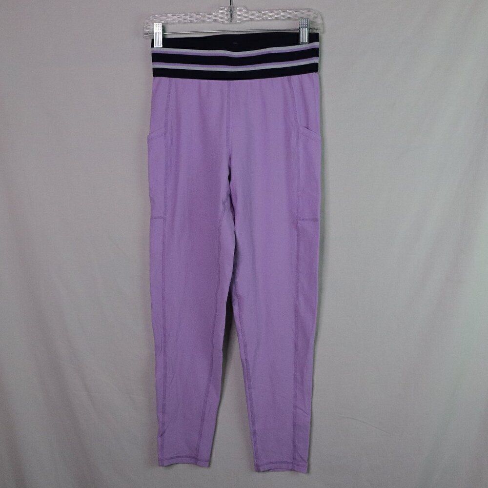Aerie‎ | Chill Play Move Lavender Full Length Leggings Large